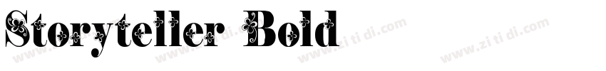 Storyteller Bold字体转换